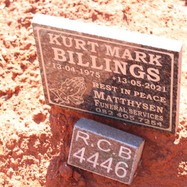 BILLINGS Kurt Mark 1975-2021