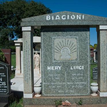 BIAGIONI Luigi 1895-1980 &amp; Mery 1906-1999