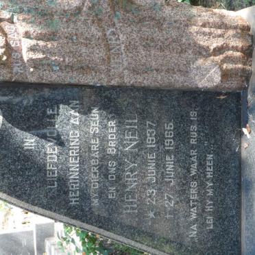 BLATT Henry Neil 1937-1965