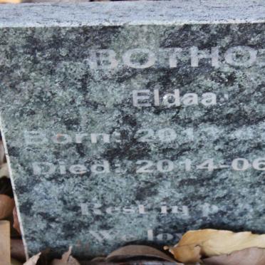 BOTHO Eldaa 2013-2014