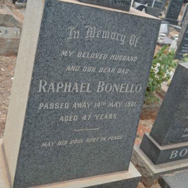 BONELLO Raphael -1961