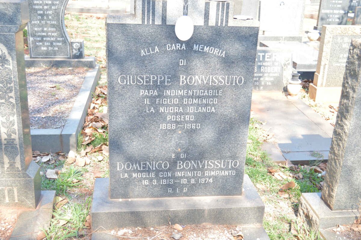 BONVISSUTO Giuseppe 1886-1960