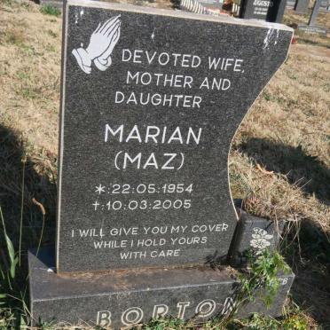 BORTON Marian 1954-2005