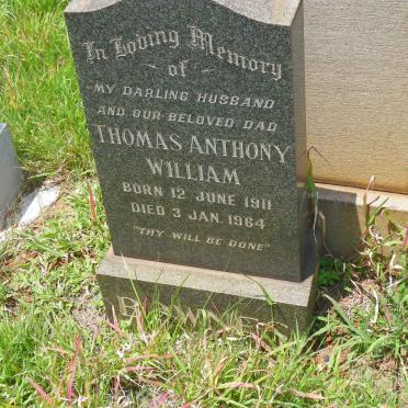 BOWNES Thomas Anthony William 1911-1964