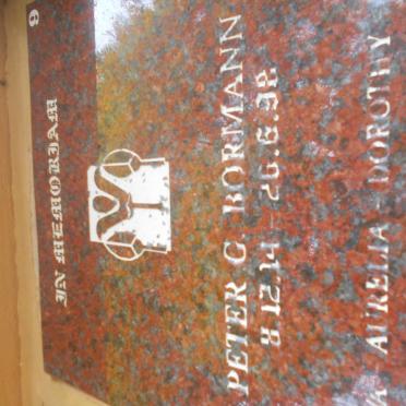 BORMANN Peter G. 1914-1998