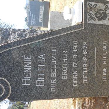BOTHA Bennie 1910-1972