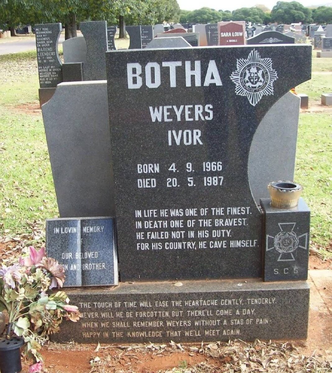 BOTHA Weyers Ivor 1966-1987