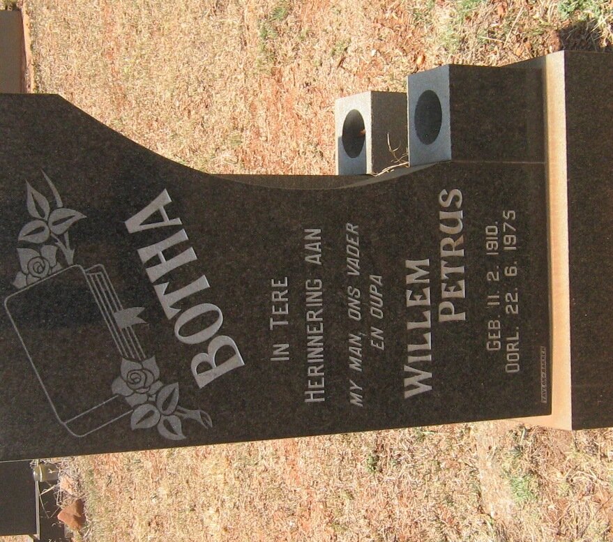 BOTHA Willem Petrus 1910-1975