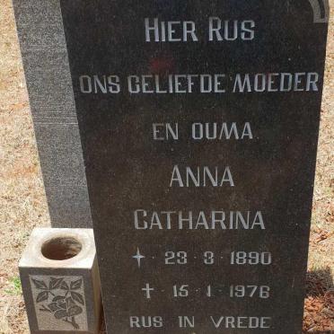 BOTHA Anna Catharina 1890-1976