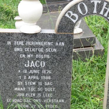 BOTHA Jaco 1976-1988