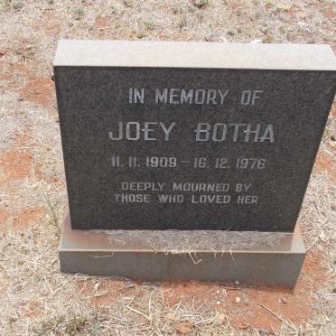 BOTHA Joey 1909-1976