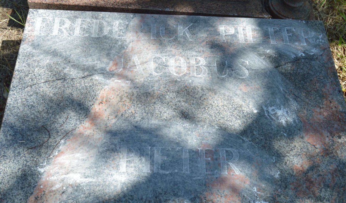 BOTHA Frederick Pieter Jacobus 