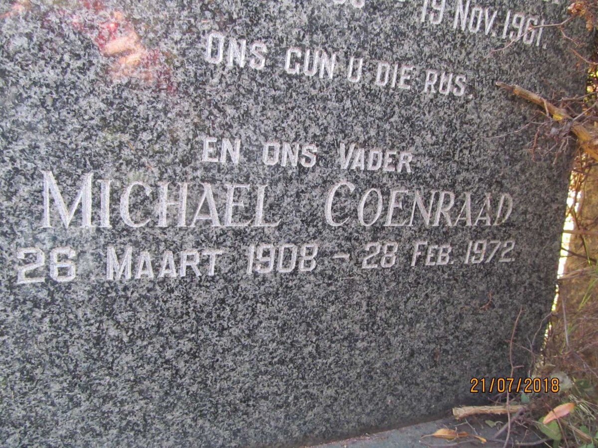 BOTHA Michael Coenraad 1908-1972 & Maria Elizabeth 1903-1961 _3