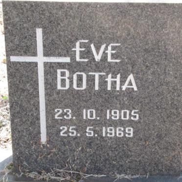 BOTHA Eve 1905-1969