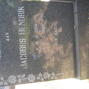 BOTHA Jacobus Hendrik 1904-1969