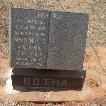 BOTHA Martinus C. 1918-1972