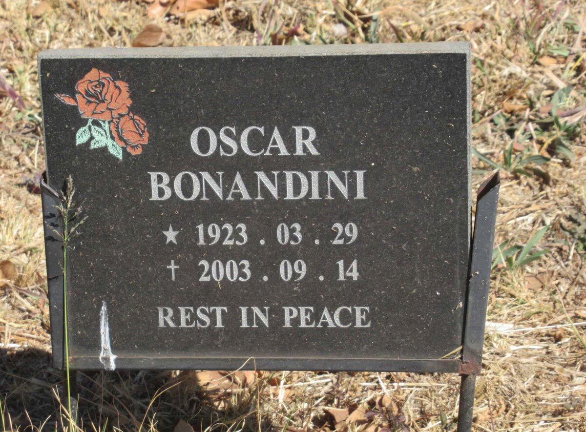 BONANDINI Oscar 1923-2003