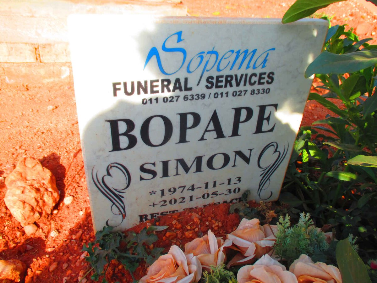 BOPAPE Simon 1974-2021
