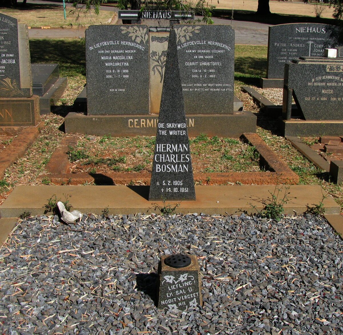 BOSMAN Herman Charles 1905-1951