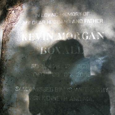 BOXALL Kevin Morgan 1928-2008 &amp; Catherine Mary Sophia VAN JAARSVELD 1936-2010 :: BOXALL Gavin Joseph 1965-1985