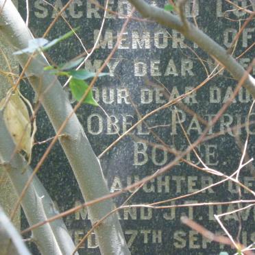 BOYCE Isobel Patricia nee DAVISON -1945