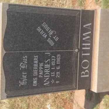 BOTHMA Andries J. 1937-1969