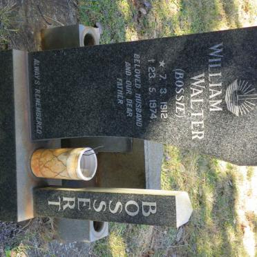 BOSSERT William Walter 1912-1974