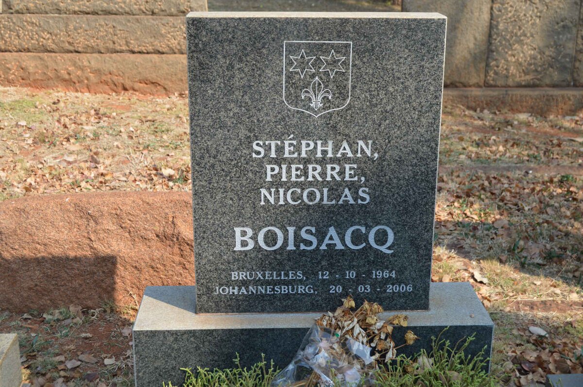 BOISACQ Stephan Pierre Nicolas 1964-2006