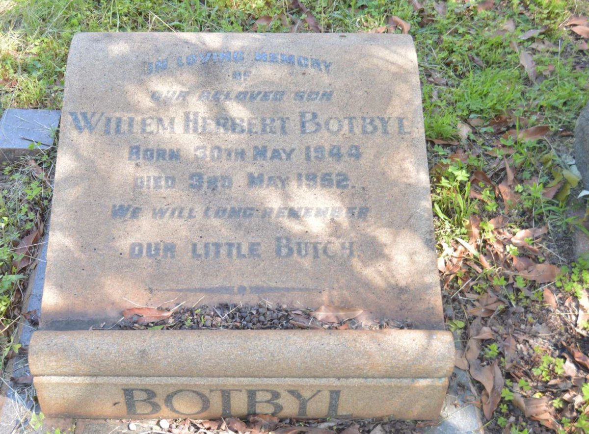 BOTBYL Willem Herbert 1944-1952