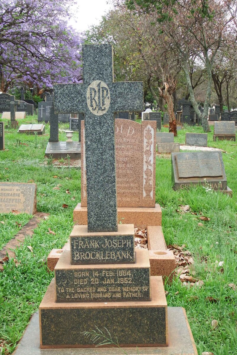 BROCKLEBANK Frank Joseph 1884-1952