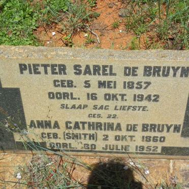 BRUYN Pieter Sarel, de 1857-1942 &amp; Anna Cathrina SMITH 1860-1952