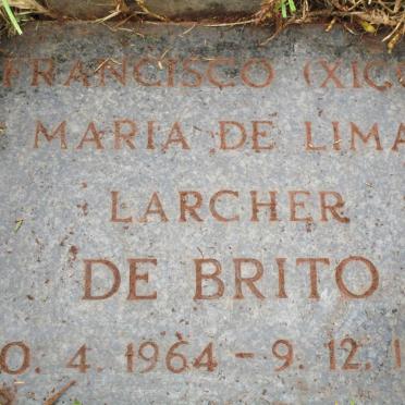 BRITO Francisco Maria De Lima Larcher, de 1964-1984 :: LA GRANGE Jacqueline Tracy 1967-1984