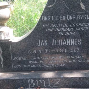 BRITZ Jan Johannes 1911-1967 