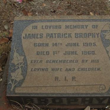 BROPHY James Patrick 1905-1960