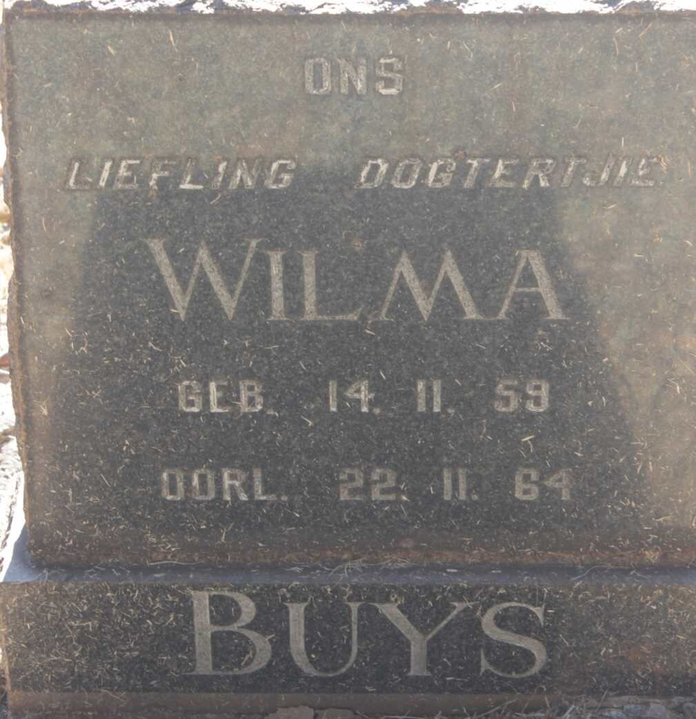 BUYS Wilma 1959-1964