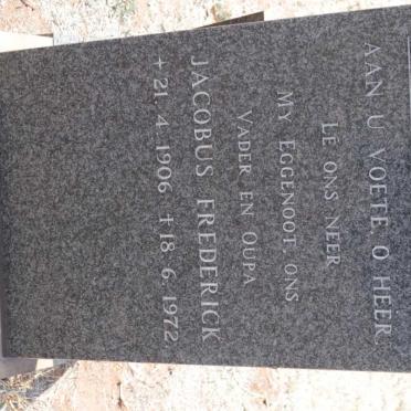 BUITENDACH Jacobus Frederick 1906-1972