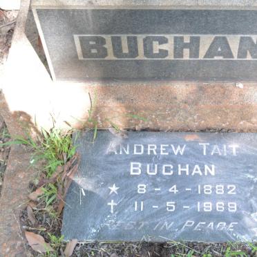 BUCHAN Andrew Tait 1882-1969 &amp; Janet Eunson FOUBISTER -1954