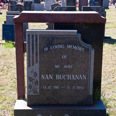 BUCHANAN Nan 1911-1985