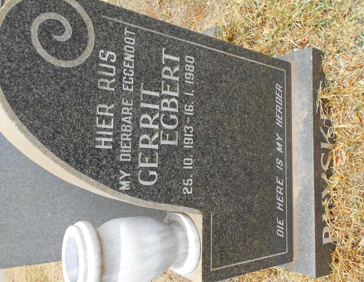 BUYSKES Gerrit Egbert 1913-1980