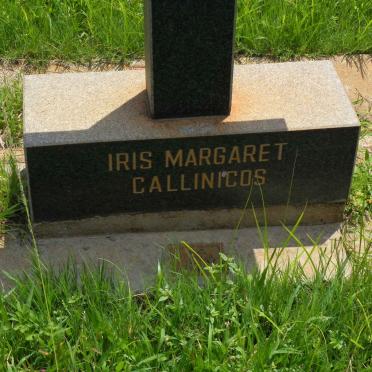 CALLINICOS Iris Margaret 