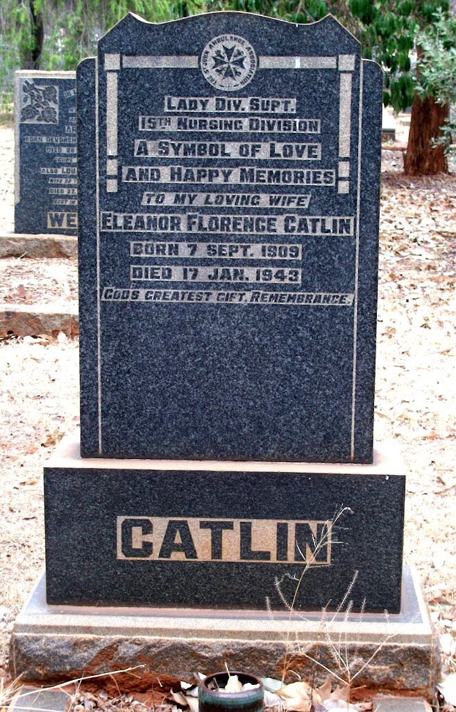 CATLIN Eleanor Florence 1909-1943