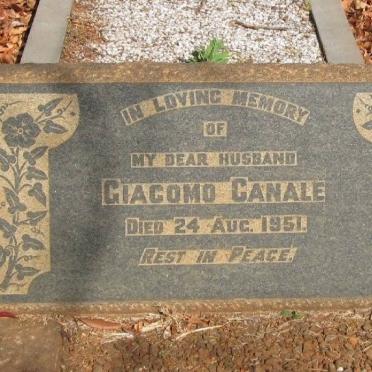 CANALE Giacomo -1951