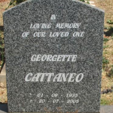 CATTANEO Georgette 1935-2005