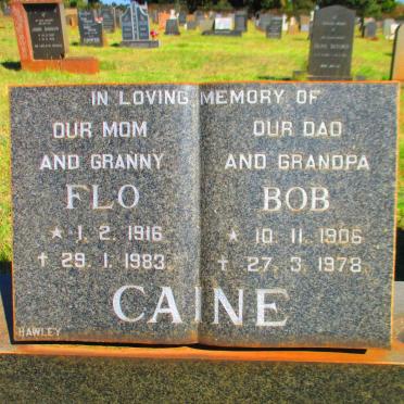 CAINE Bob 1906-1978 &amp; Flo 1916-1983