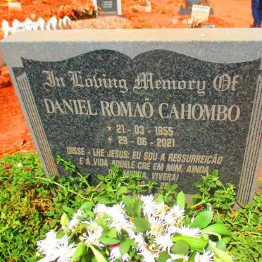 CAHOMBO Daniel Romao 1955-2021
