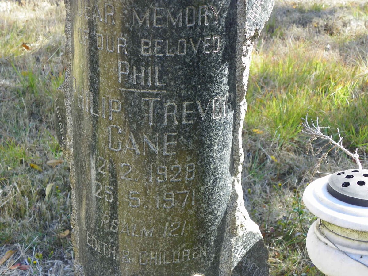 CANE Philip Trevor 1928-1971