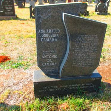 CAMARA Antonio Da 1928-2009 &amp; Ana Araujo Longueira 1920-2008