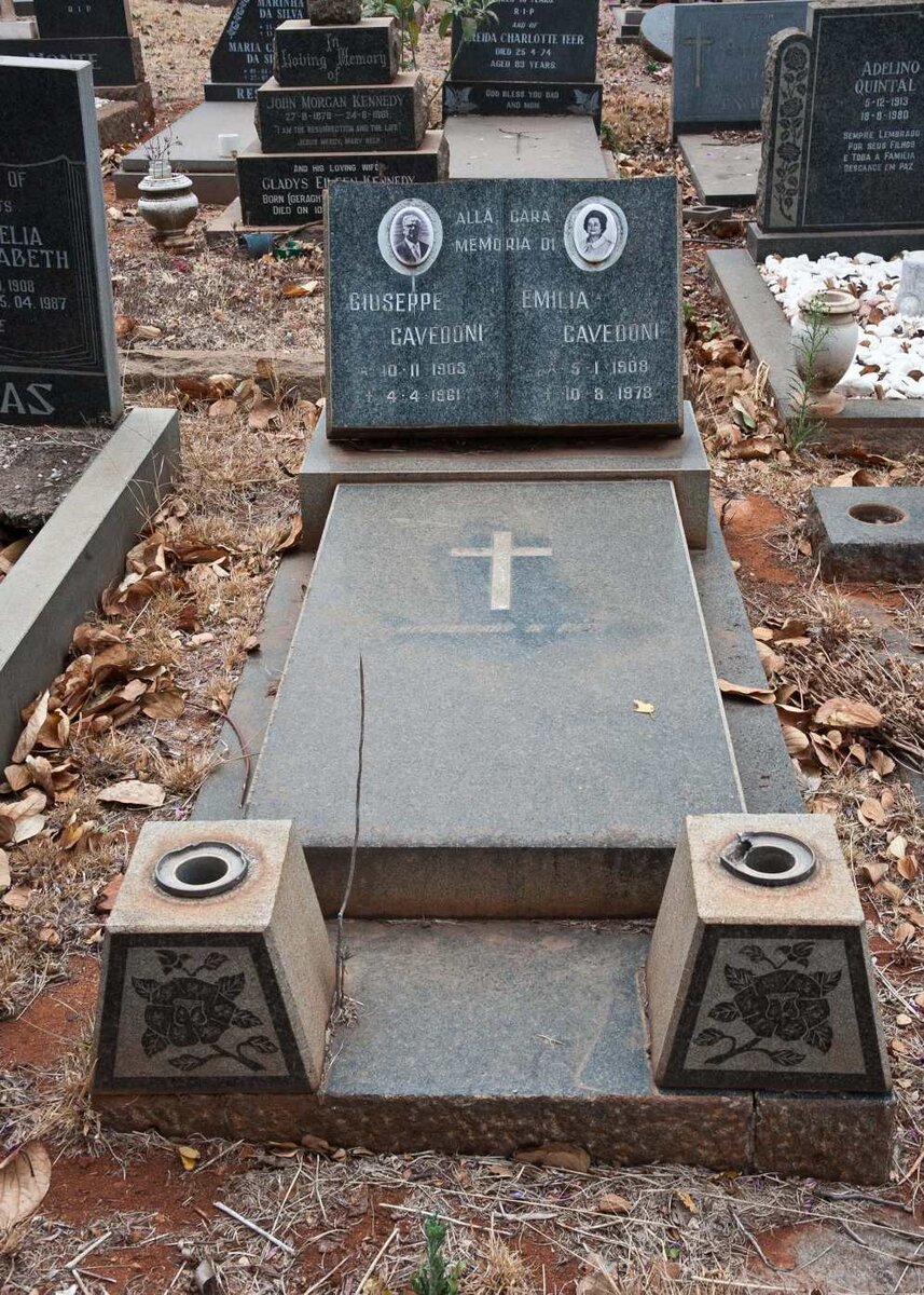 CAVEDONI Giuseppe 1903-1961 &amp; Emilia 1908-1978