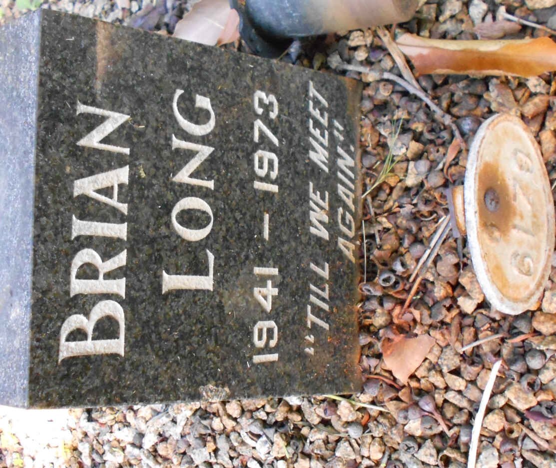 LONG Brian 1941-1973