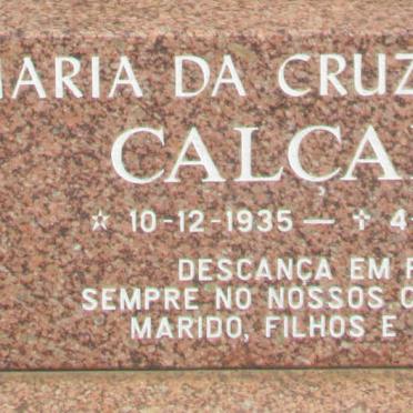CALCADA Maria da Cruz Gabriel 1935-2003